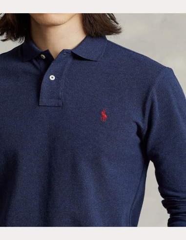 ΜΠΛΟΥΖΑ POLO MESH CUSTOM SLIM FIT