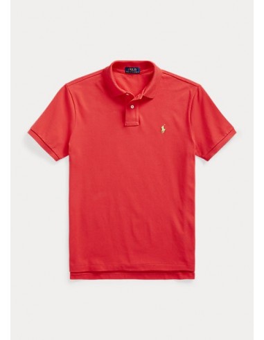 CUSTOM FIT MESH POLO SHIRT