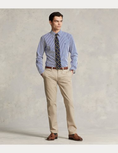 CUSTOM FIT POPLIN STRETCH SHIRT