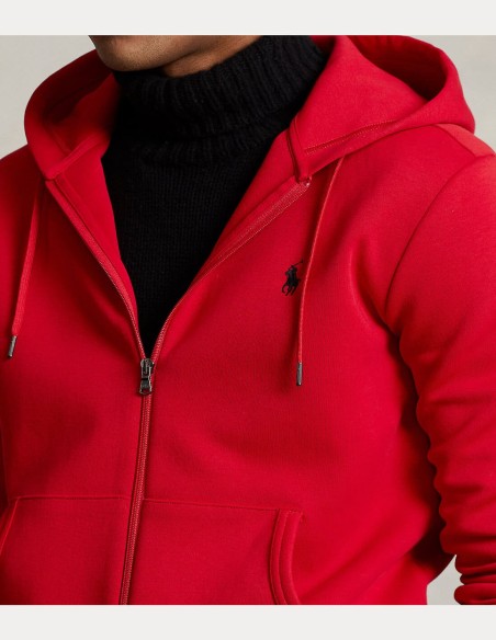 DOUBLE-KNIT FULL ZIP HOODIE