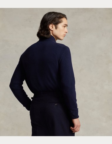 WOOL QUARTER-ZIP SWEATER