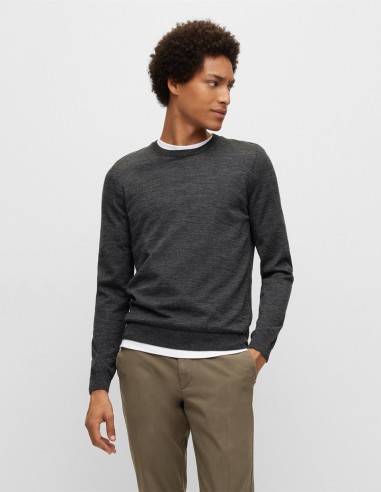 SLIM FIT SWEATER IN VIRGIN WOOL
