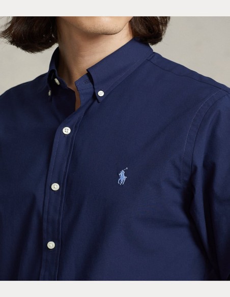 CUSTOM FIT POPLIN STRETCH SHIRT