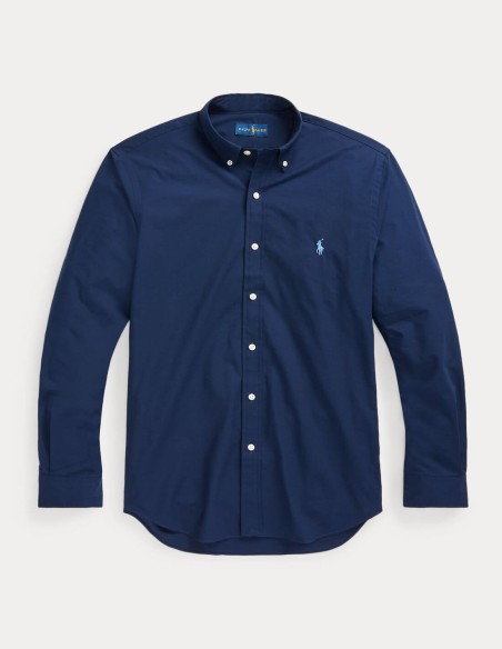 CUSTOM FIT POPLIN STRETCH SHIRT