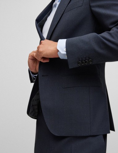 ΚΟΣΤΟΥΜΙ SLIM FIT MICRO-PATTERNED