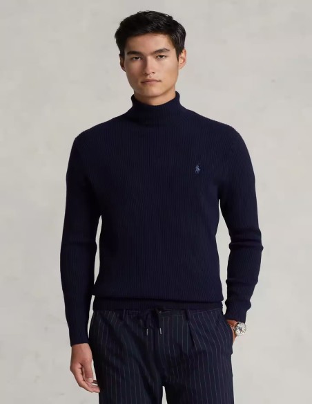 MERINO WOOL TURTLENECK SWEATER