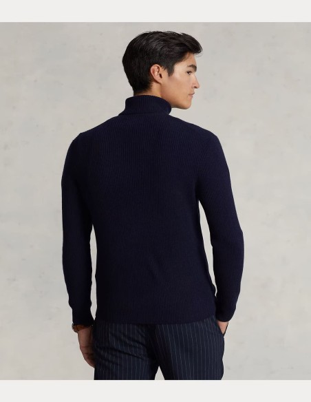 MERINO WOOL TURTLENECK SWEATER
