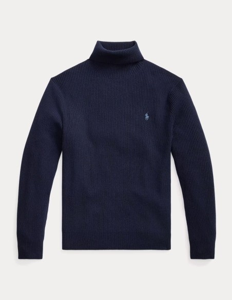 MERINO WOOL TURTLENECK SWEATER