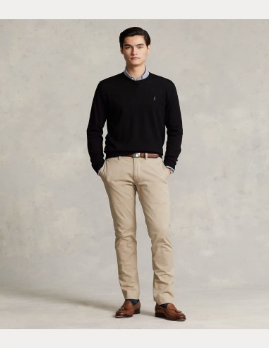 SLIM-FIT WASHABLE WOOL SWEATER