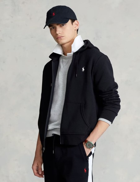 DOUBLE-KNIT FULL ZIP HOODIE