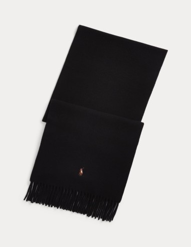 FRINGE VIRGIN WOOL SCARF