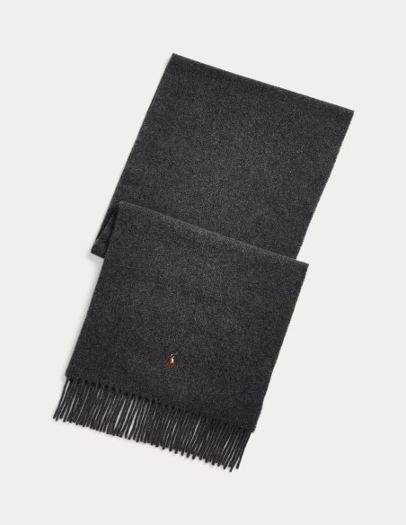 FRINGE VIRGIN WOOL SCARF