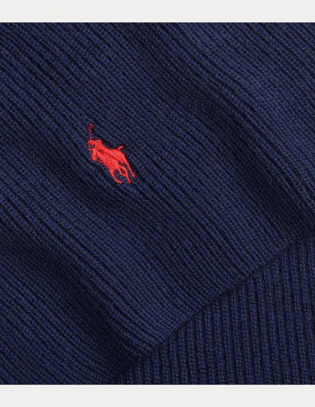 SIGNATURE PONY WOOL SCARF