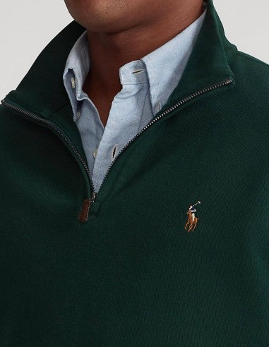 HALF ZIP SWEATER