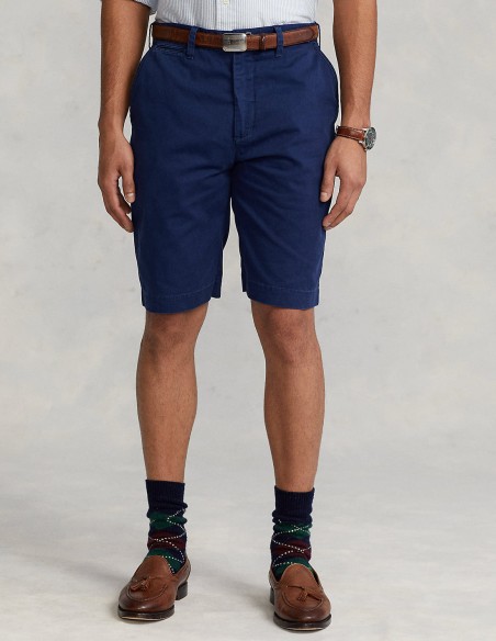 TWILL STRETCH CHINO SHORTS