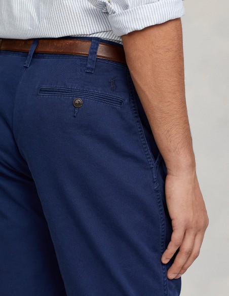 TWILL STRETCH CHINO SHORTS