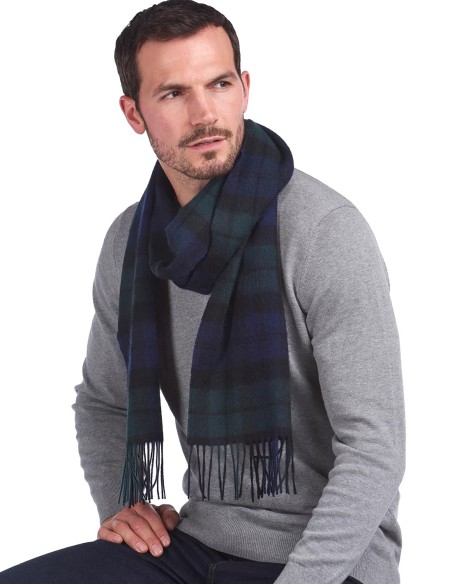 NEW CHECK TARTAN SCARF