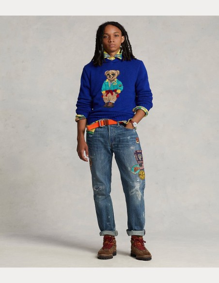 POLO BEAR HOODED JUMPER