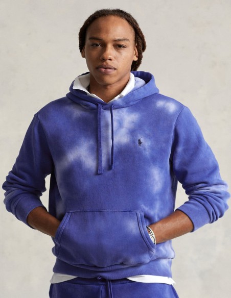 TIE-DYE FLEECE HOODIE