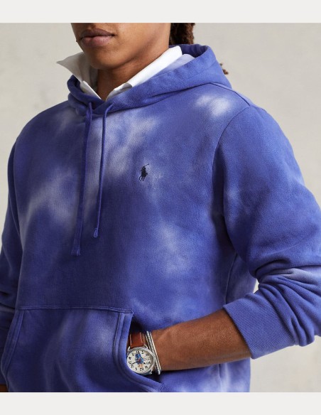 TIE-DYE FLEECE HOODIE