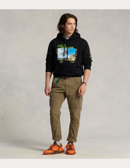 FLEECE GRAPHIC HOODIE