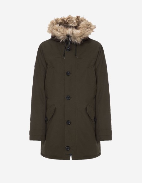 HOODED PARKA JACKET