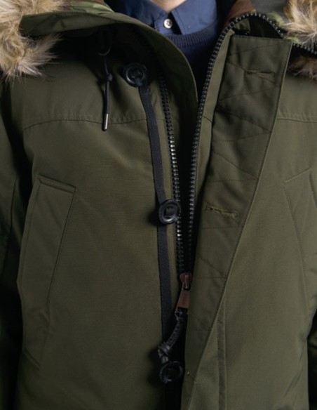 HOODED PARKA JACKET