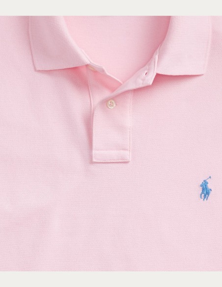 SLIM FIT MESH POLO SHIRT