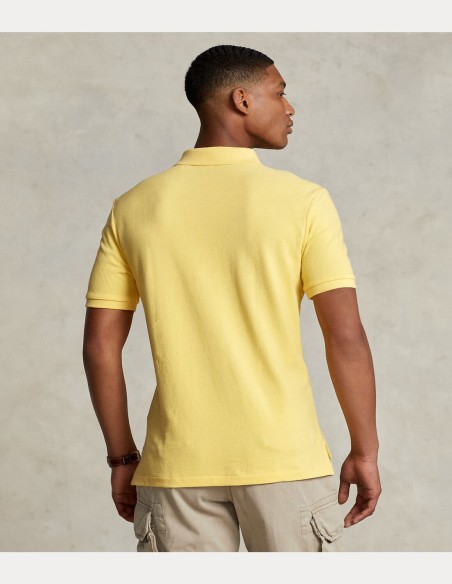 CUSTOM SLIM FIT MESH POLO SHIRT