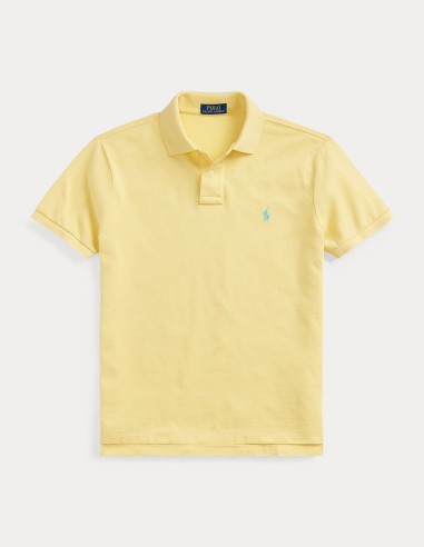 CUSTOM SLIM FIT MESH POLO SHIRT