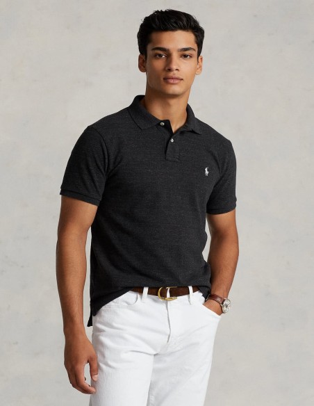 CUSTOM FIT MESH POLO SHIRT